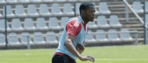 Ndumiso Mabena during his time at Orlando Pirates