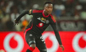 Thabiso Sesane with Orlando Pirates