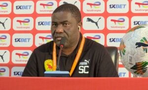 The Guinea National team coach, Souleymane Camara