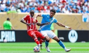 Thembinkosi Lorch with Wydad Casablanca