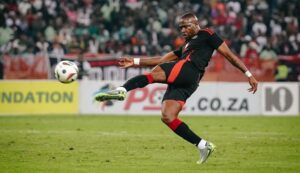 Tshegofatso Mabasa. Picture courtesy of Orlando Pirates/X