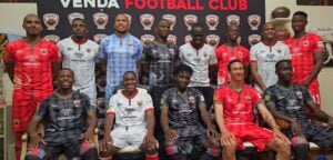 The Venda FC new signings being unveiled at Madi a Thavha on Tuesday.