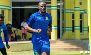 Zuko Mdunyelwa at training