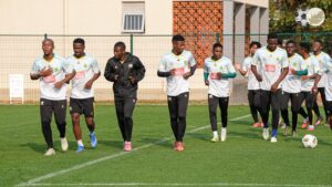 Bafana Bafana CHAN squad for 2025 at training