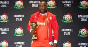 Kenya head coach Benni McCarthy honoured