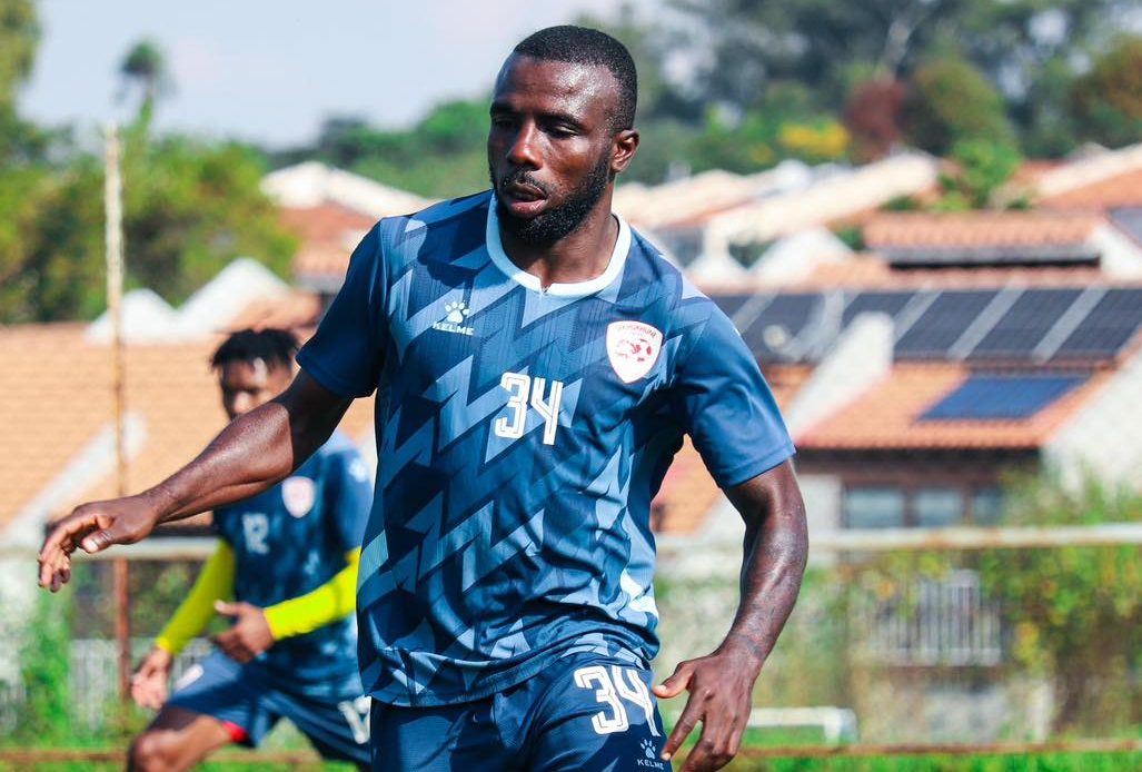 Chibuike Ohizu at training