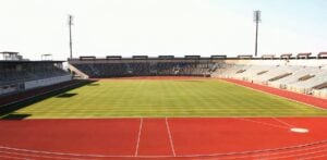 The view of the Dr. Petrus Molemela Stadium in Mangaung