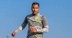 Fawaaz Basadien with Mamelodi Sundowns