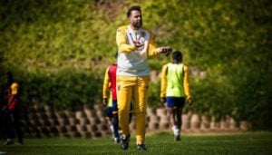 Kaizer Chiefs assistant coach Khalil Ben Youssef at training