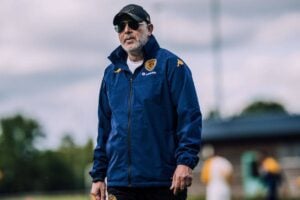 Coach Nasreddine Nabi during training at Kaizer Chiefs