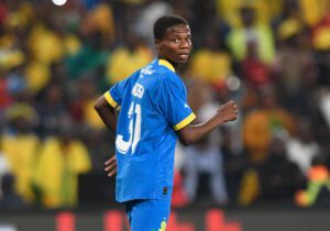 Ntando Nkosi in action for Mamelodi Sundowns