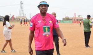 Orlando Pirates legend Edward ‘Magents’ Motale at a FARPost Cup tournament