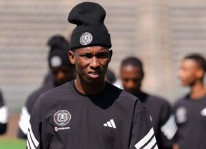 Orlando Pirates midfielder Thalente Mbatha