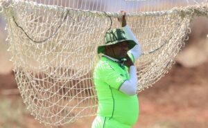 Coach Thomas Nare at Baroka FC Village