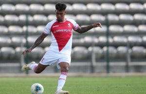 Clayton Daniels during his stint at Cape Town Spurs FC