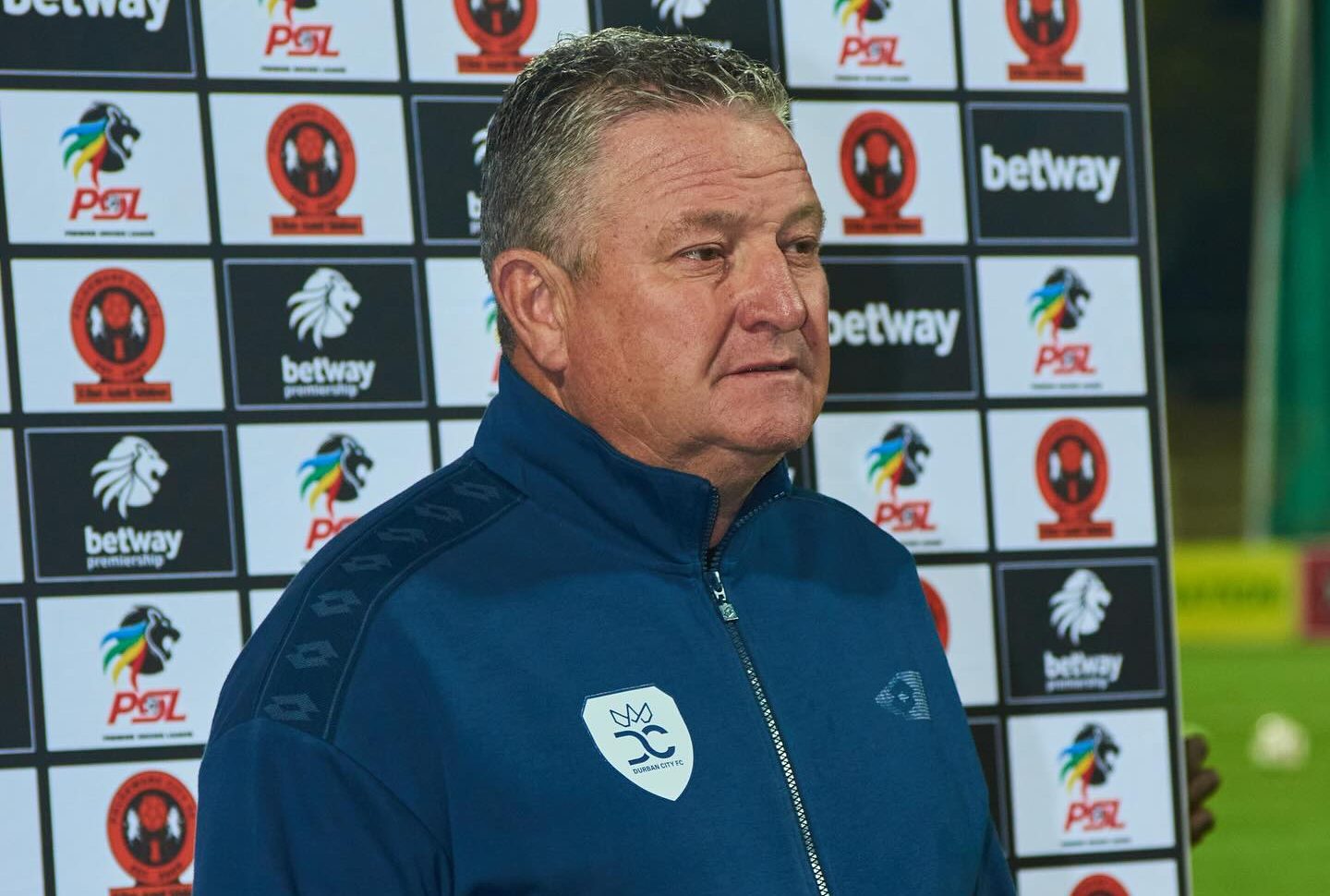 Coach Gavin Hunt of Durban City FC at training 