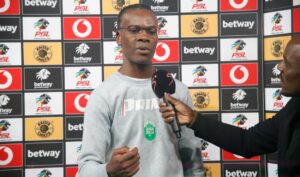 Former Kaizer Chiefs coach and current AmaZulu mentor, Arthur Zwane speaking