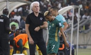 Hugo Broos & Oswin Appollis, Bafana Bafana