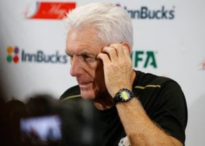 Hugo Broos of Bafana Bafana