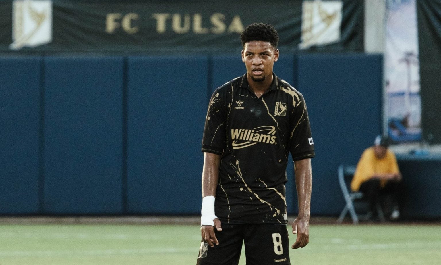 Jamie Webber in FC Tulsa colours