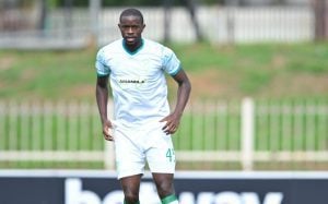 Kwanda Mngonyama in action for AmaZulu FC