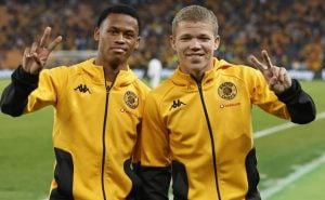 Luke Baartman and Asanele Velebayi at Kaizer Chiefs