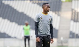 Mduduzi Shabalala at Bafana Bafana camp