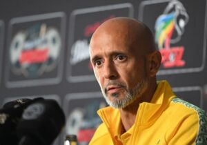 Mamelodi Sundowns coach Miguel Cardoso