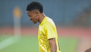 Monnapule Saleng in Orbit College FC colours
