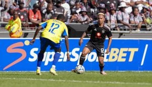 Orlando Pirates in action against Saint Eloi-Lupopo