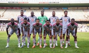 Orlando Pirates players before a game