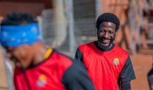 Siphelele Ntshangase during his stint at Sunrise FC