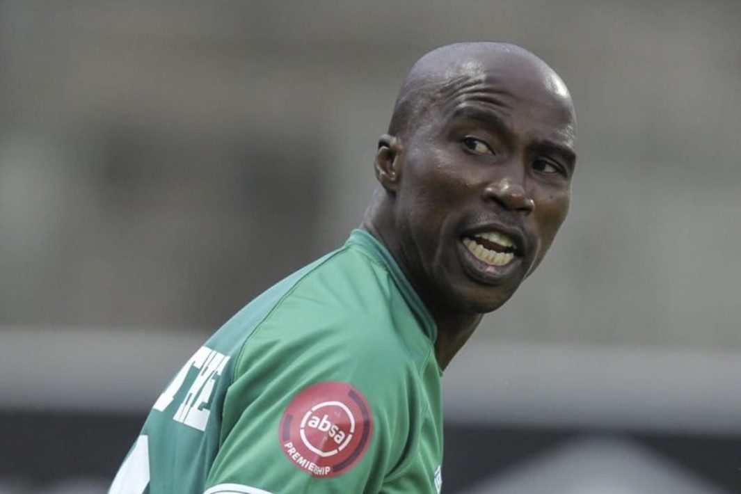 Siyabonga Nomvethe playing for AmaZulu FC