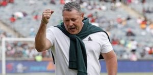 Stellenbosch FC head coach Steve Barker