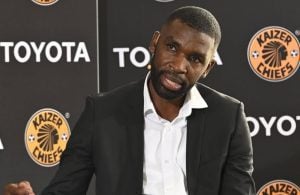 Tefu Mashamaite addressing members of the media
