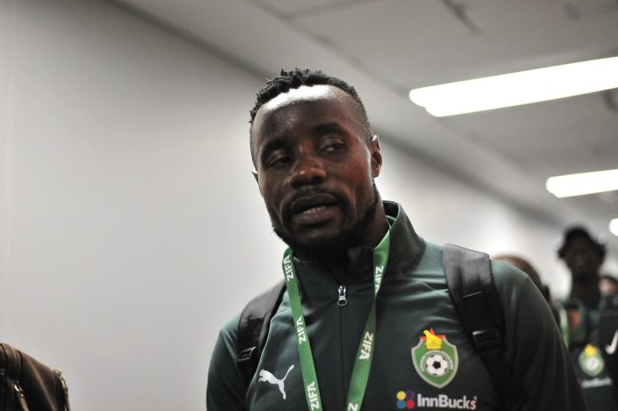 Washington Arubi on Zimbabwe national team duty
