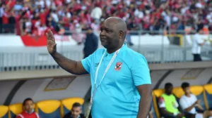 pitso mosimane at Al Ahly