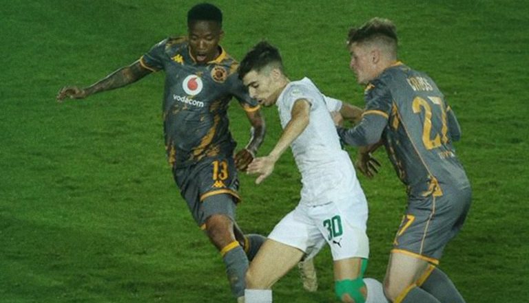 Pule Mmodi, Abderrahim Deghmoum & Bradley Cross, Al Masry vs Kaizer Chiefs
