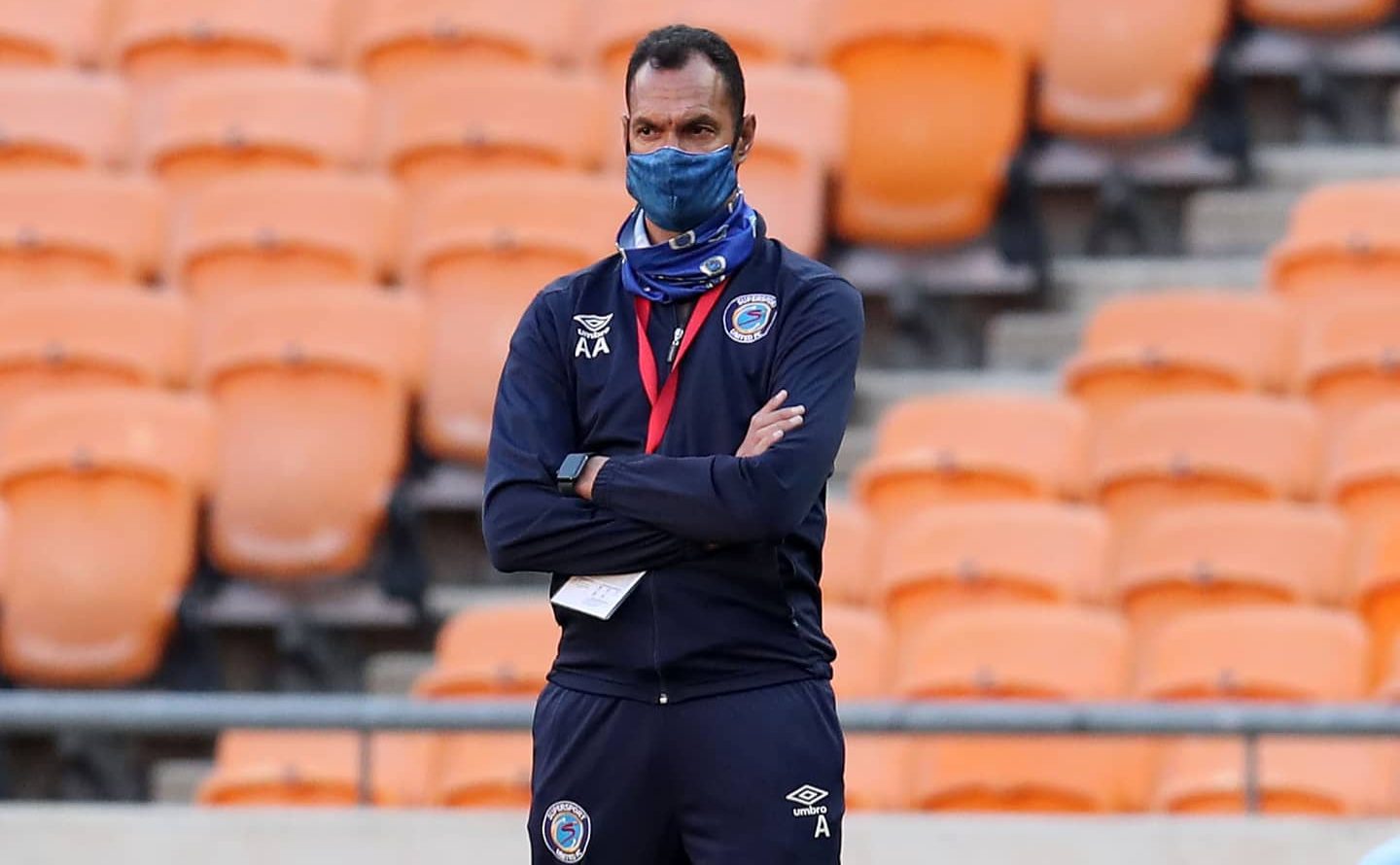 Andre Arendse in SuperSport United colours