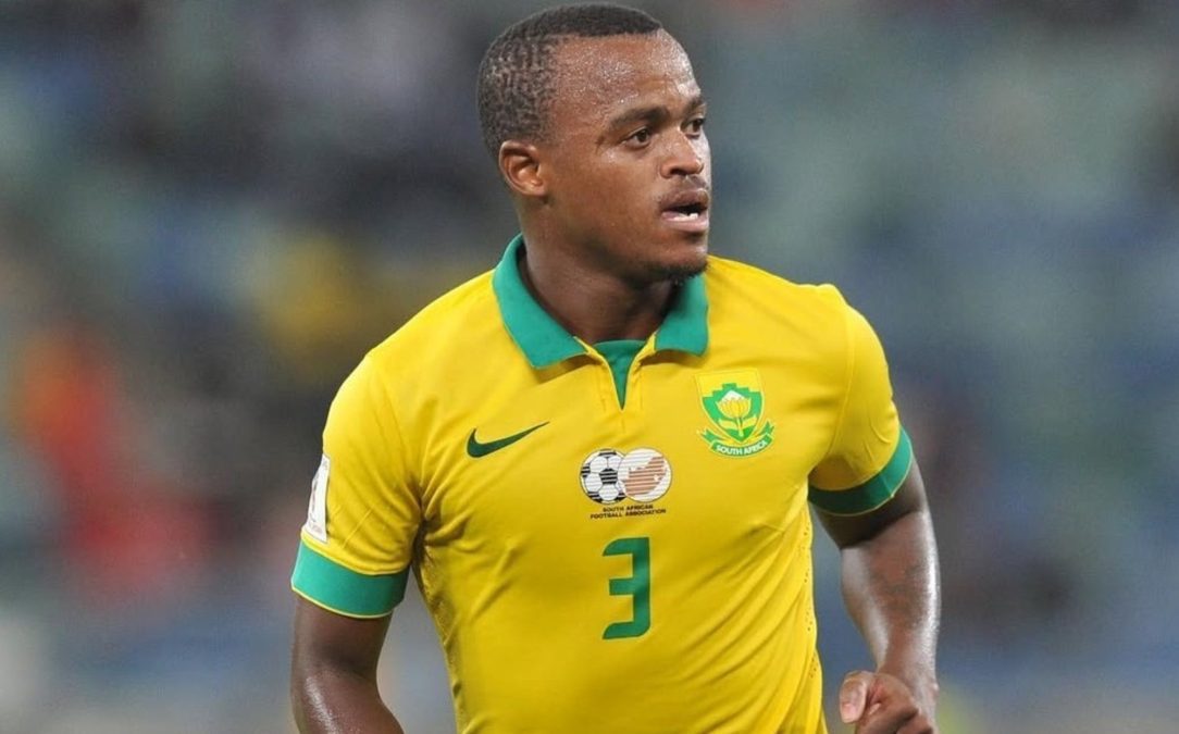 Ayanda Patosi in action for Bafana Bafana