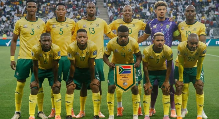 Bafana Bafana line up against Rwanda