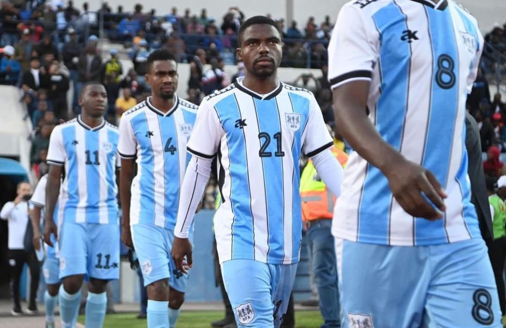 Benson Kitso Mangolo in Botswana colours