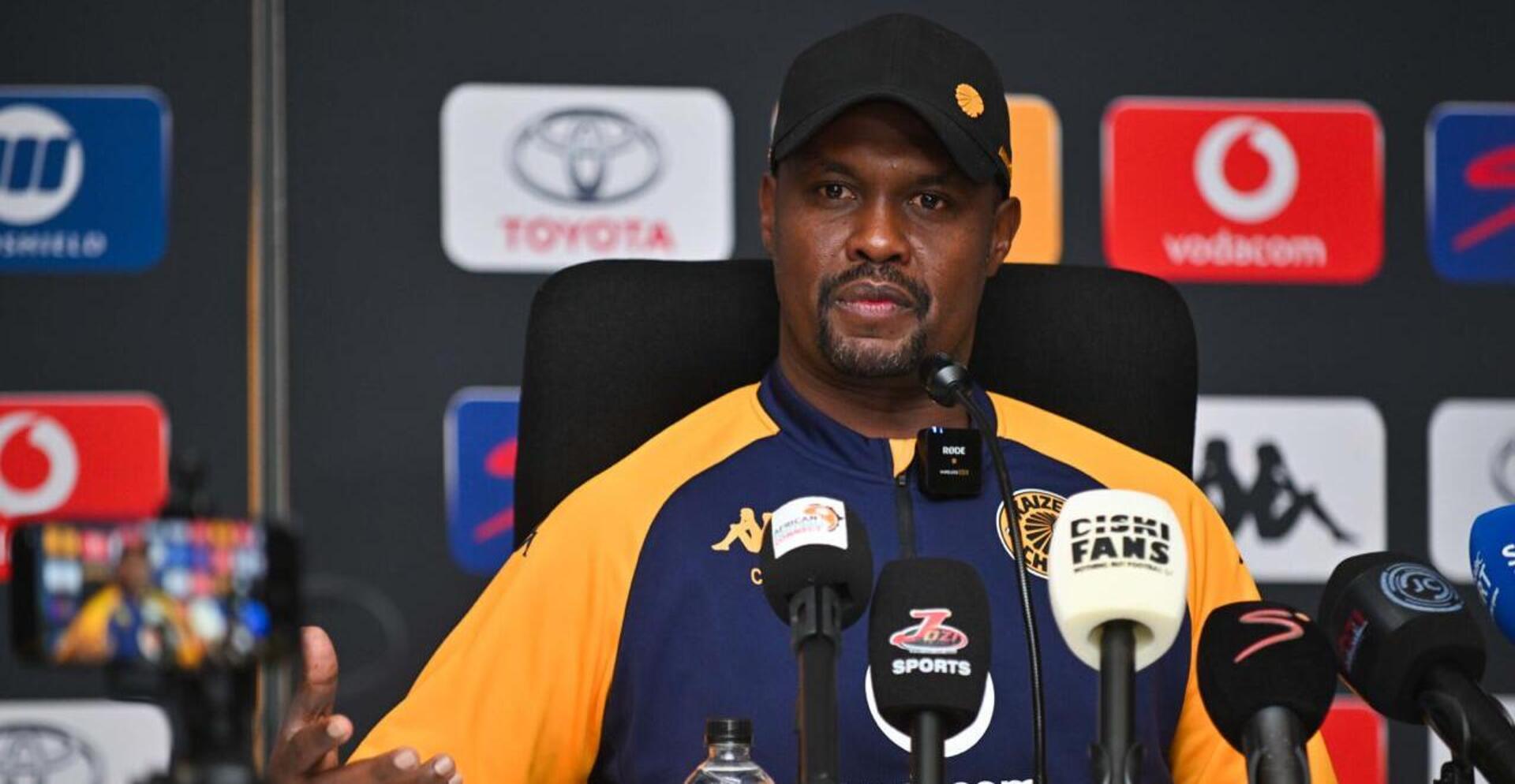 Cedric Kaze, Kaizer Chiefs presser