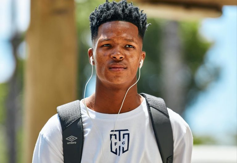 Emile Witbooi of Cape Town City FC