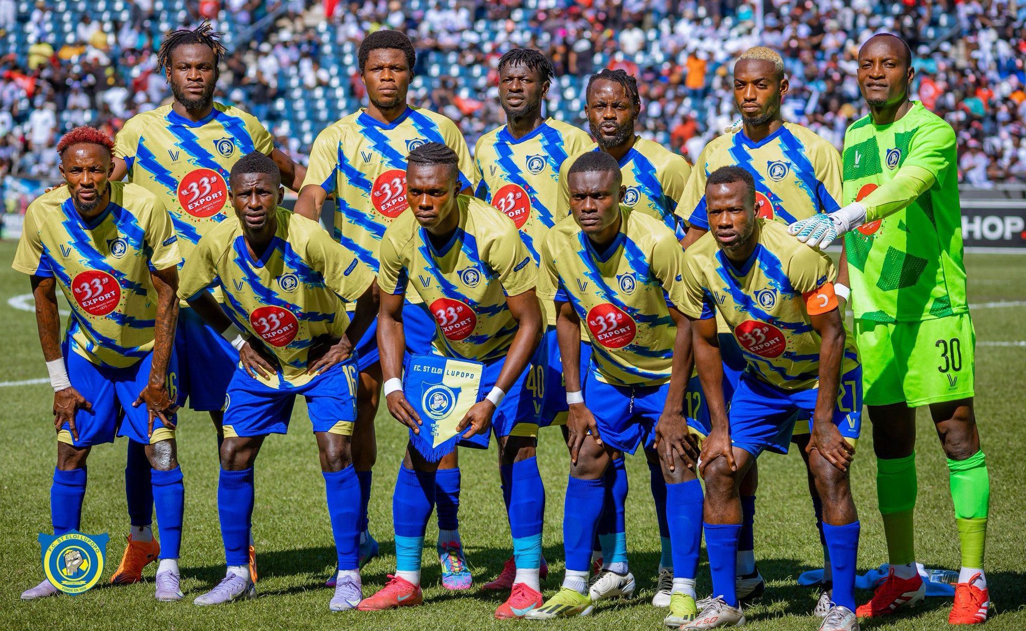 FC Saint Eloi Lupopo team picture
