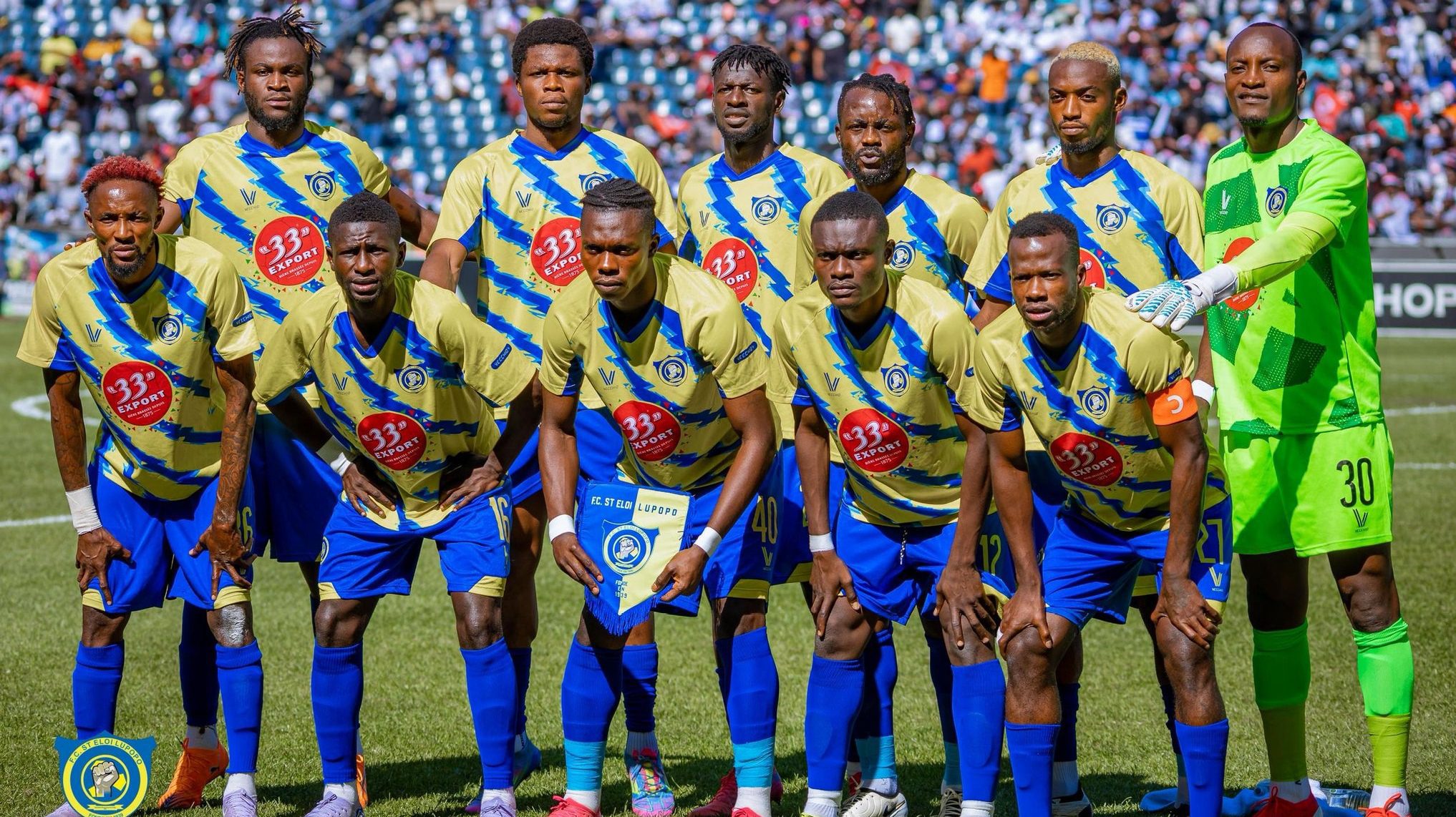 FC St-Eloi Lupopo against Orlando Pirates