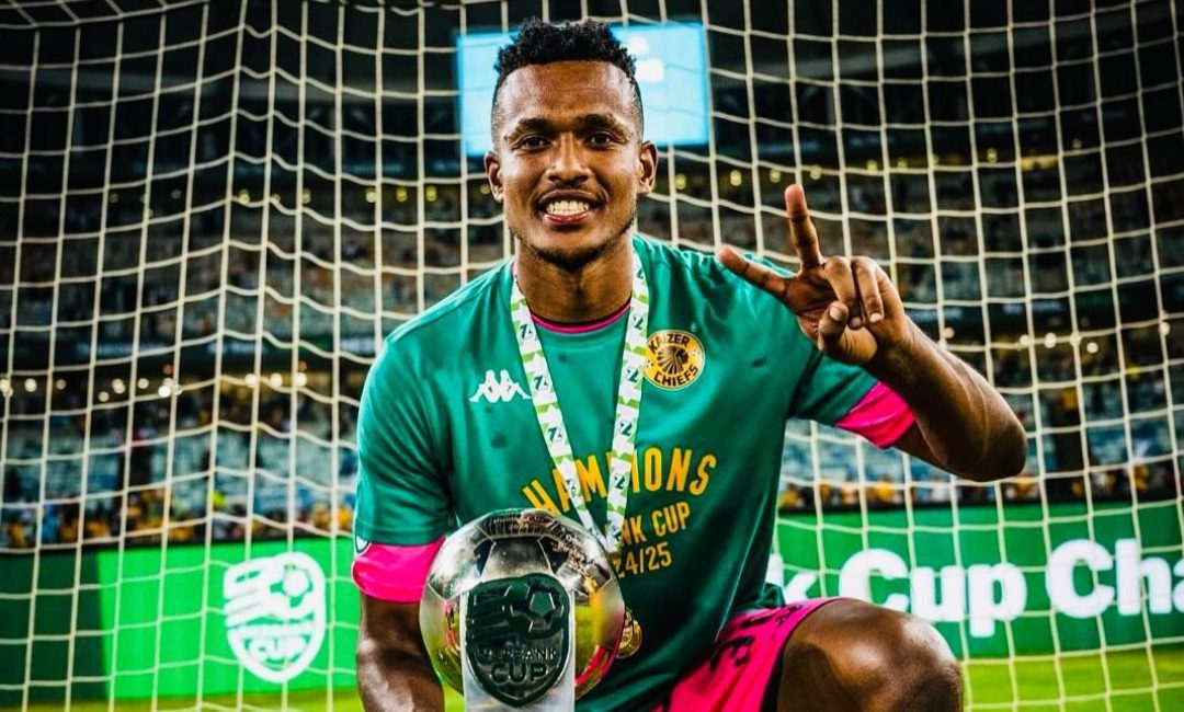 Fiacre Ntwari with Kaizer Chiefs