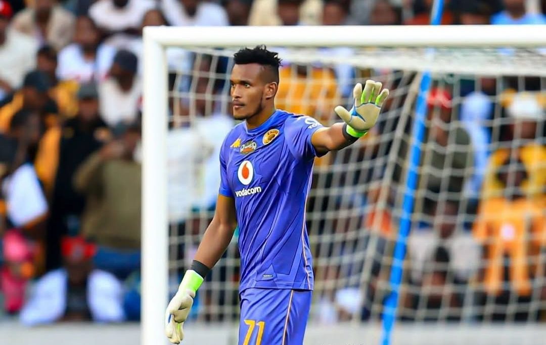 Fiacre Ntwari with Kaizer Chiefs