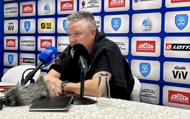 Gavin Hunt at post match press conference