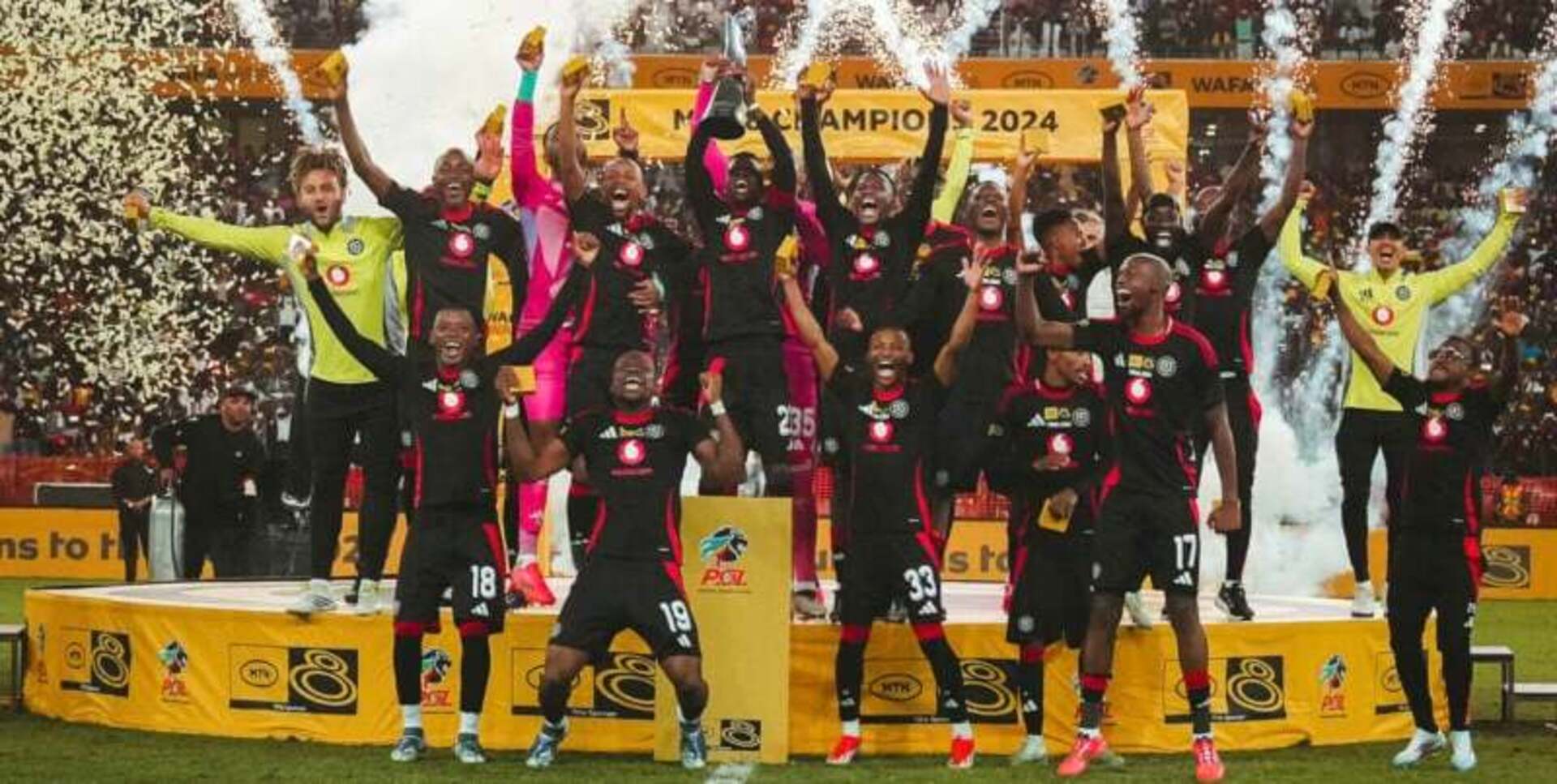 Innocent Maela, Orlando Pirates lifting MTN8